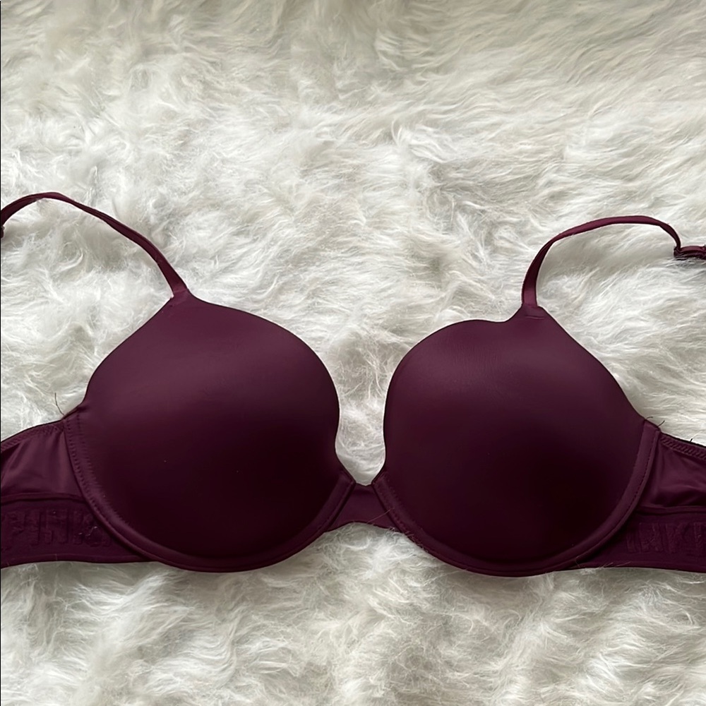 32D lightly lined PINK bra